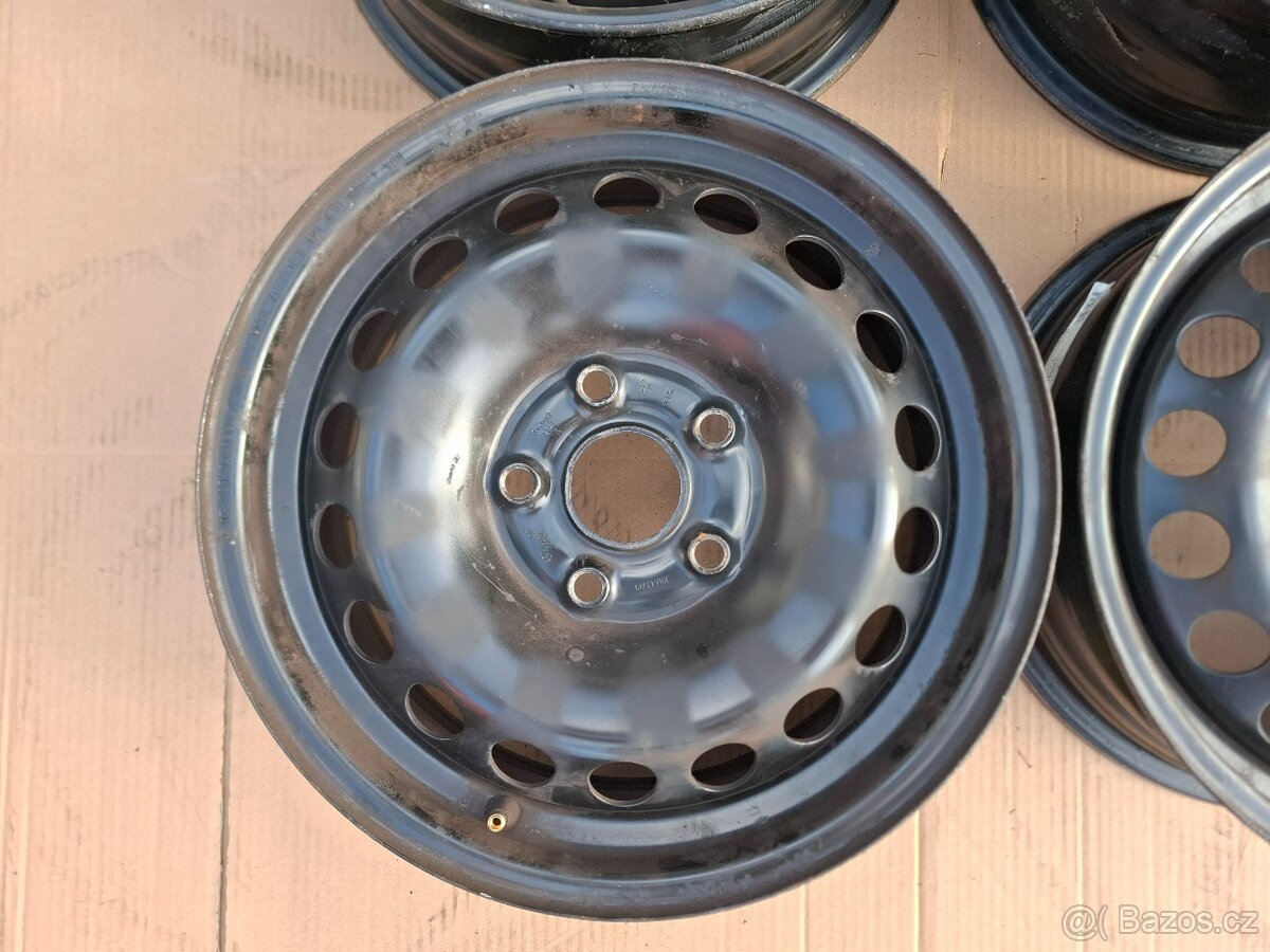 Plechové disky 15´ Octavia 3,4, Golf 7,8 - 3