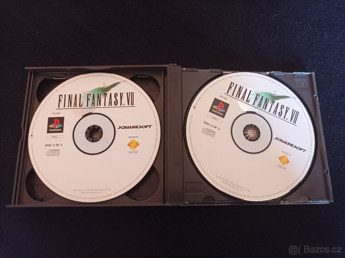 Prodám Final Fantasy VII (PAL) na PS1 - 3