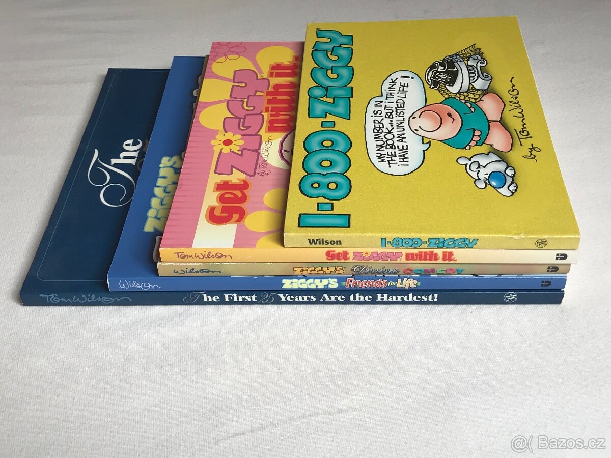 Ziggy - sada pěti komiksových knih s legendární postavičkou - 3