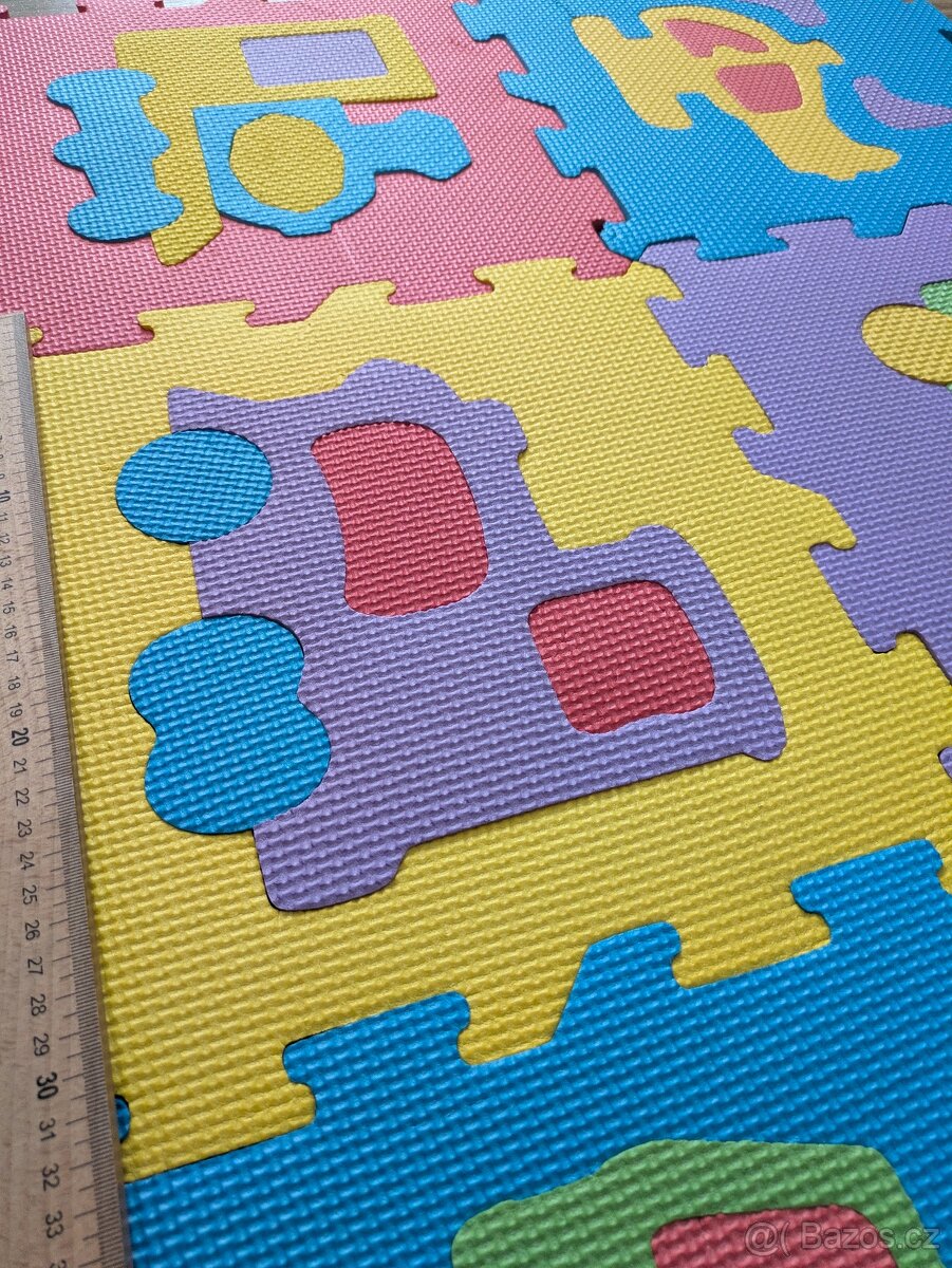 Pěnový koberec puzzle (dopravní prostředky) - 3