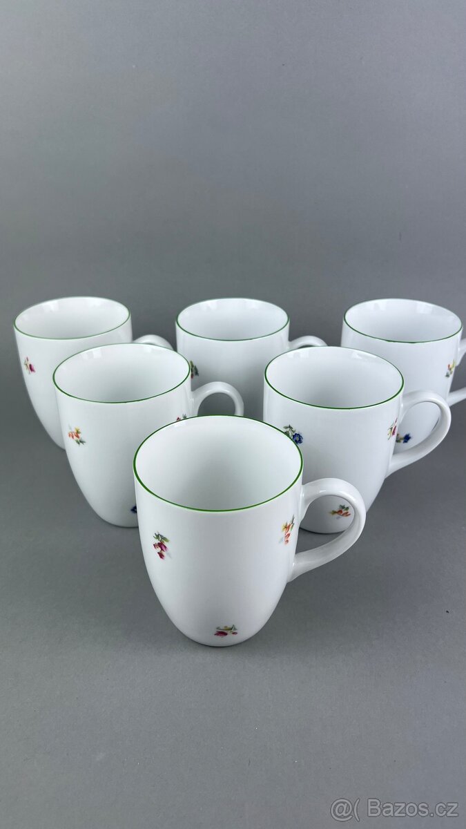 Sada porcelánových hrníčků, NOVÁ, porcelánové hrníčky - 3