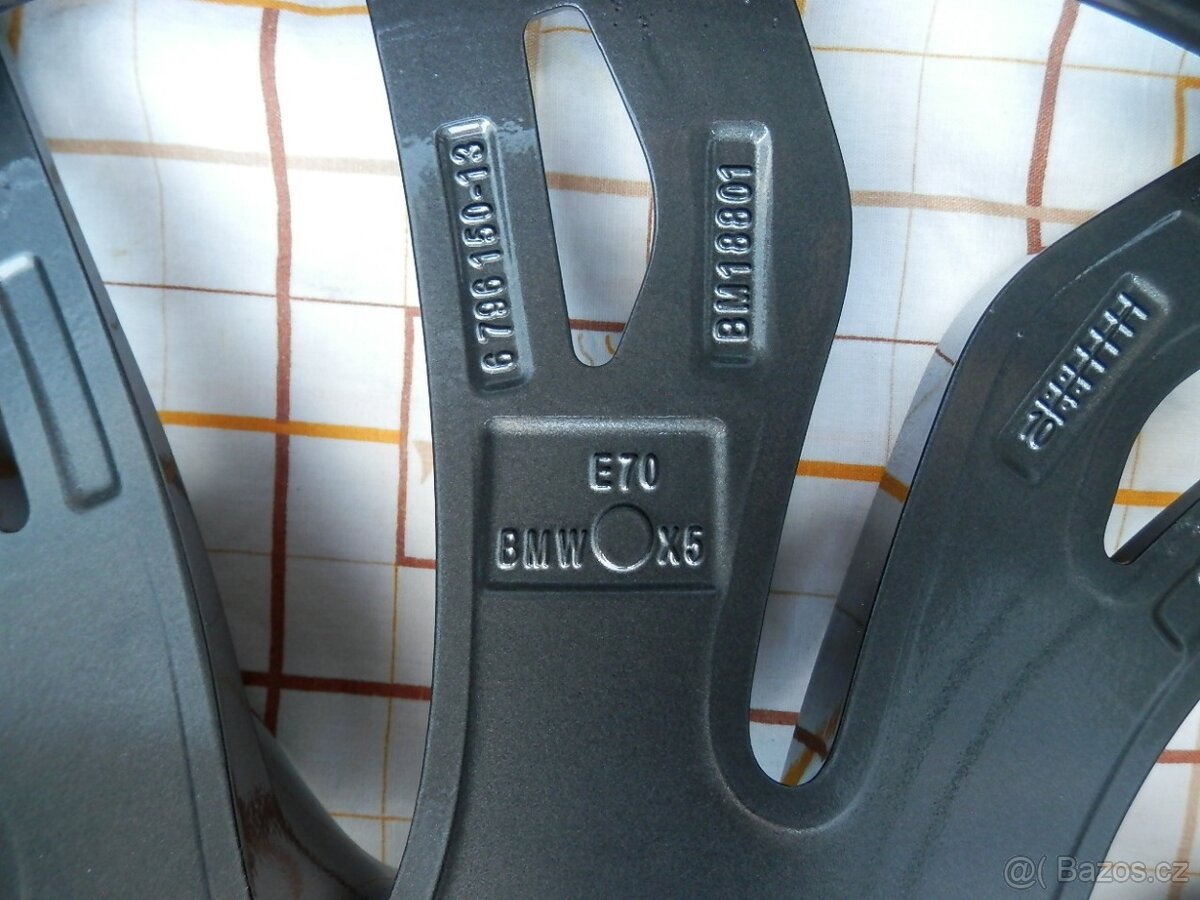 21" ALU BMW X5/X6 dvourozměr Po renovaci. - 3