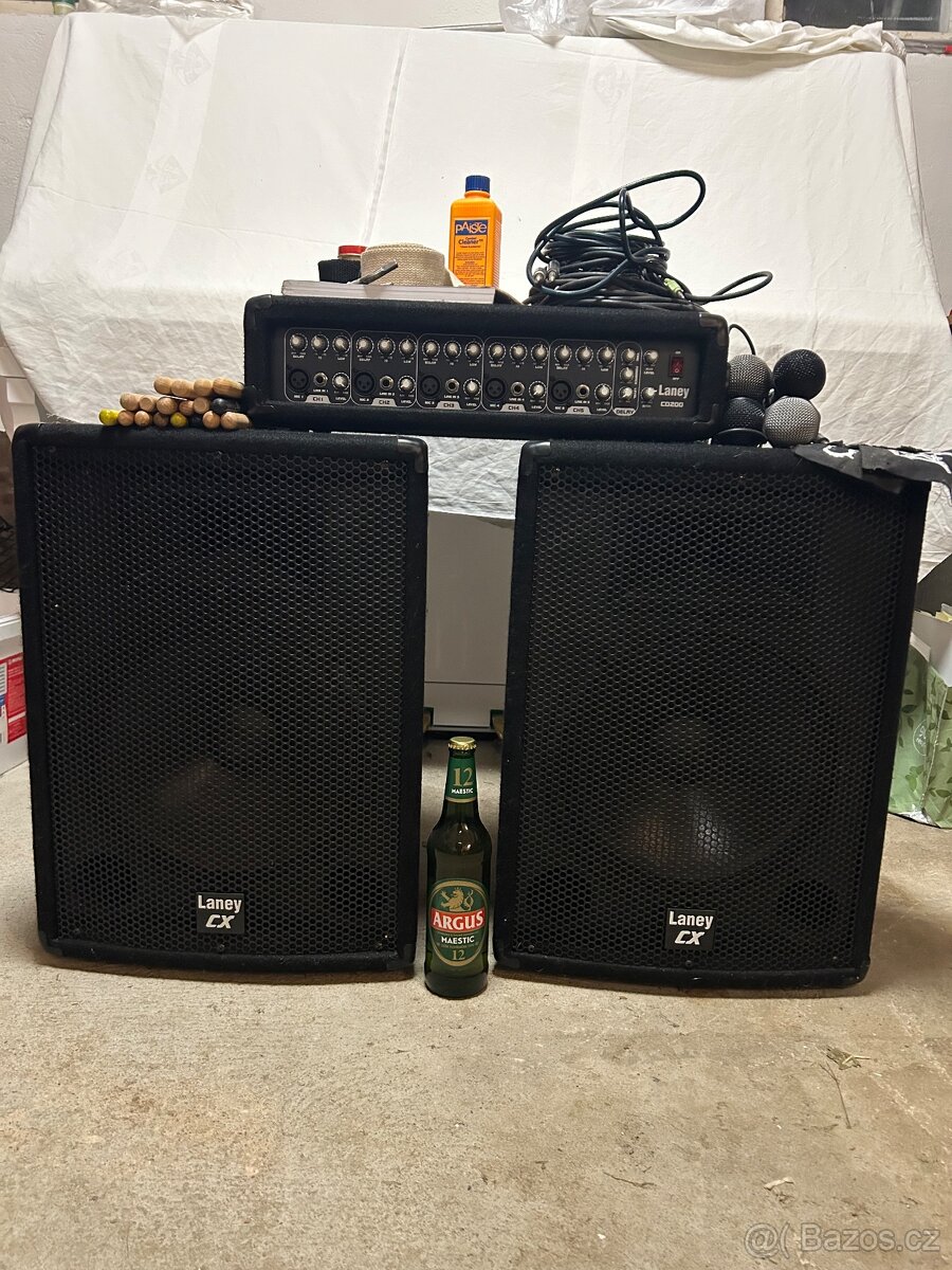 Laney mix repro sestava do zkušebny na menší koncerty - 3