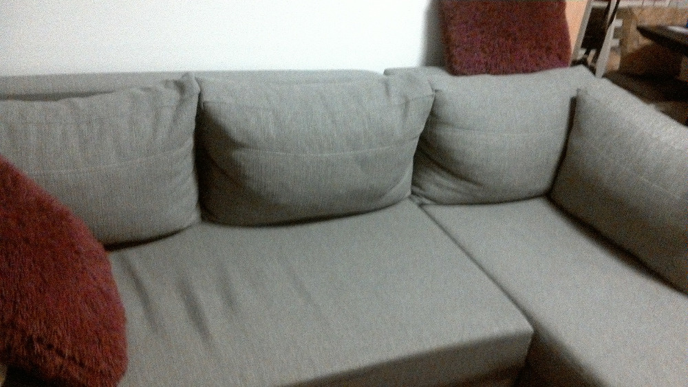 Rohová rozkládací sedačka s úložným prostorem - 3