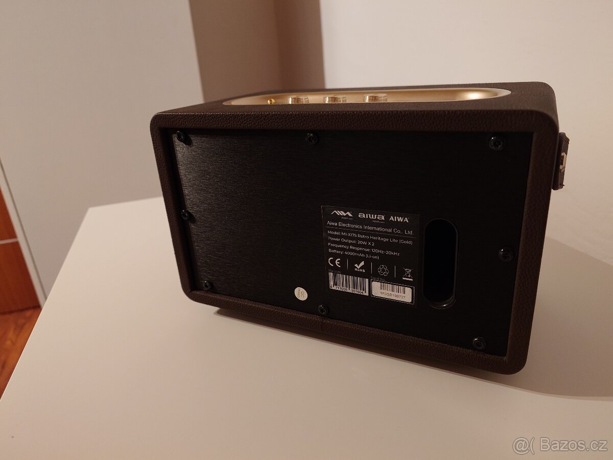 AIWA MI-X175 Retro Heritage Lite zlatý - 3