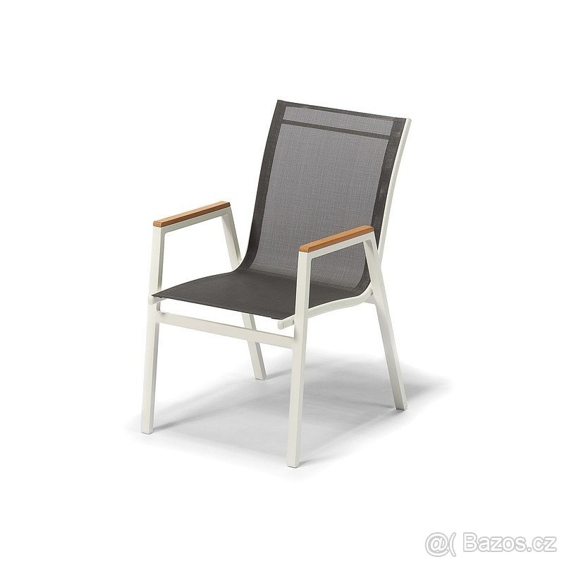 Zahradní nábytek, jídelní sestava, souprava 150cm, hliník. - 3