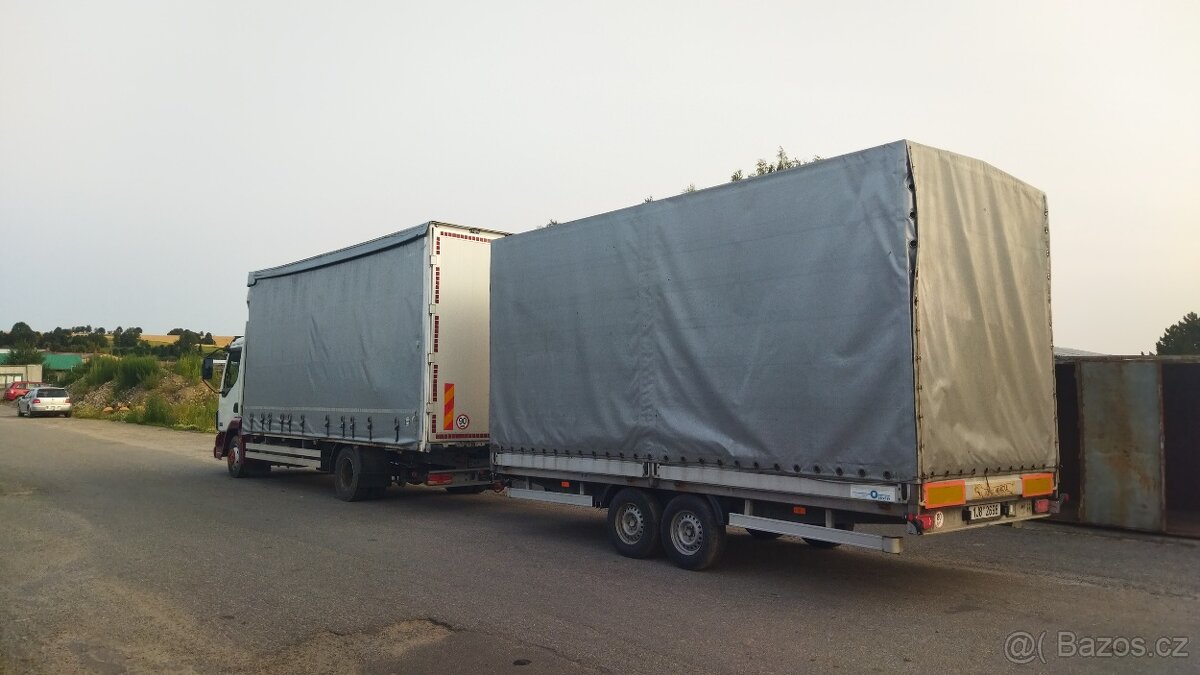 DAF LF 45.170 shrnovačka 15 pal. + Vlek Agados Dona DPH - 3