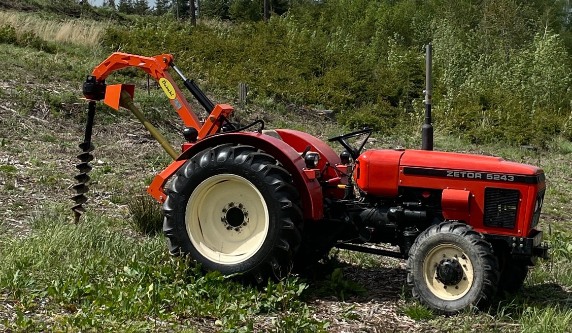 Půdní vrták za traktor - 3