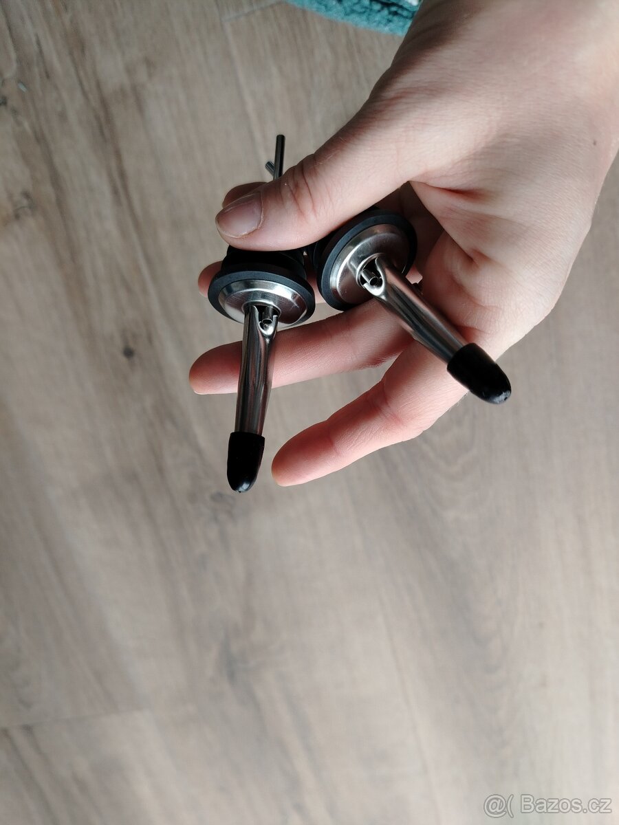 sada 2 nerezových nálevek - 3