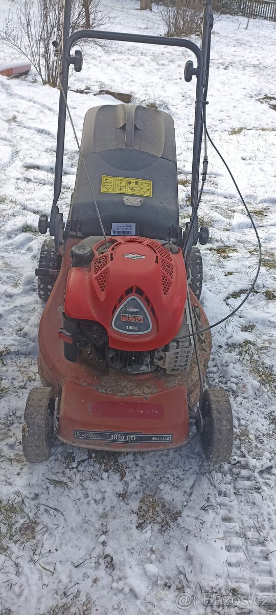 Benzin sekacka a rotační bubnová sekačka Moundfield - 3