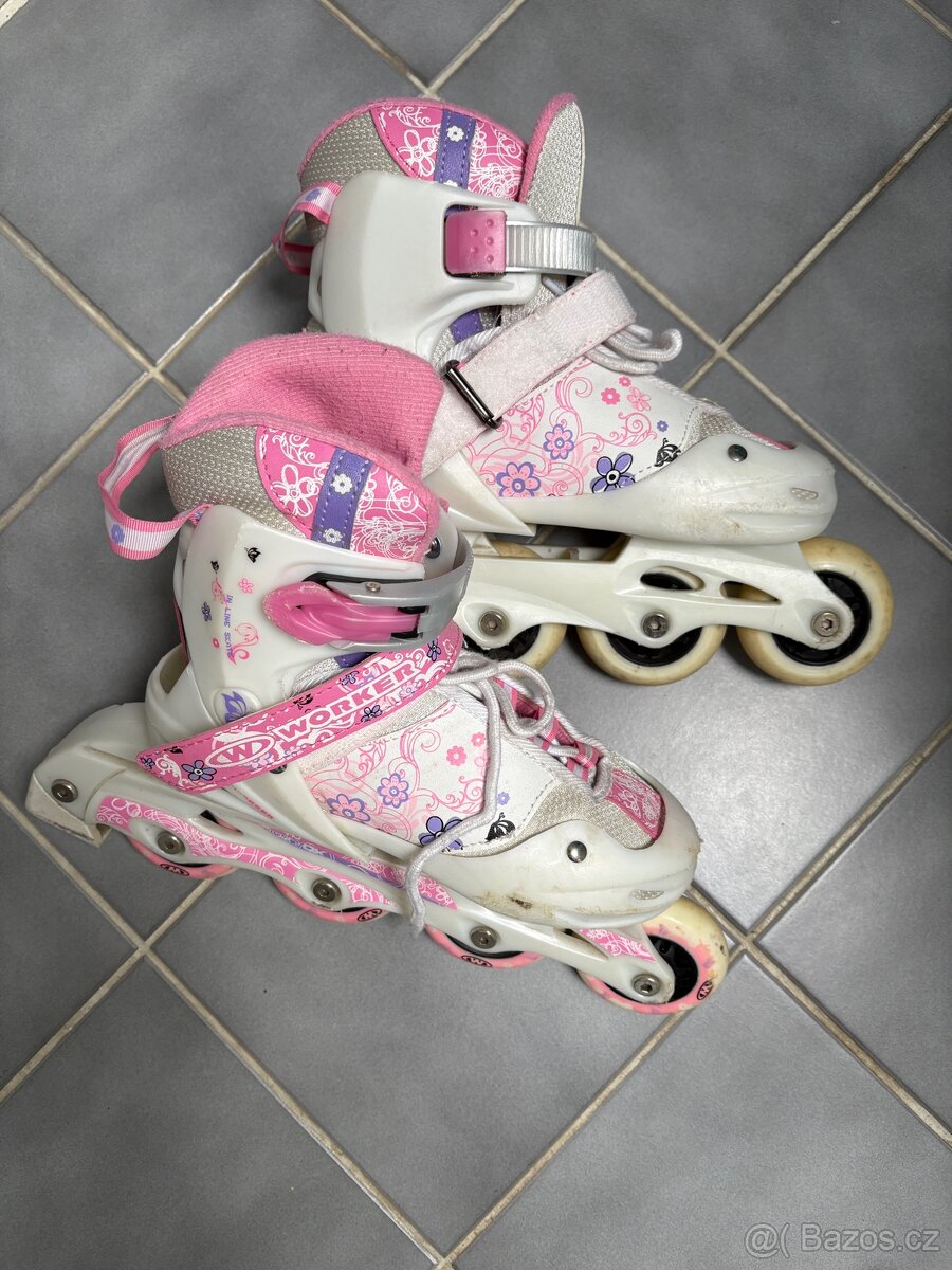 In-line brusle dívčí vel. 31-34 Worker - 3