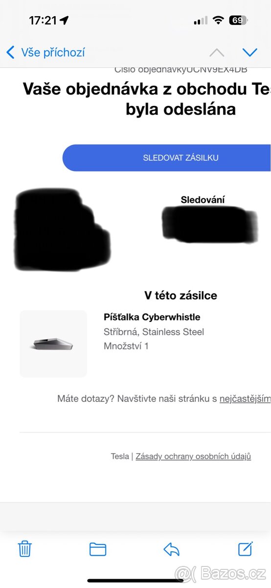 Píšťalka Tesla Cyberwhistle - 3