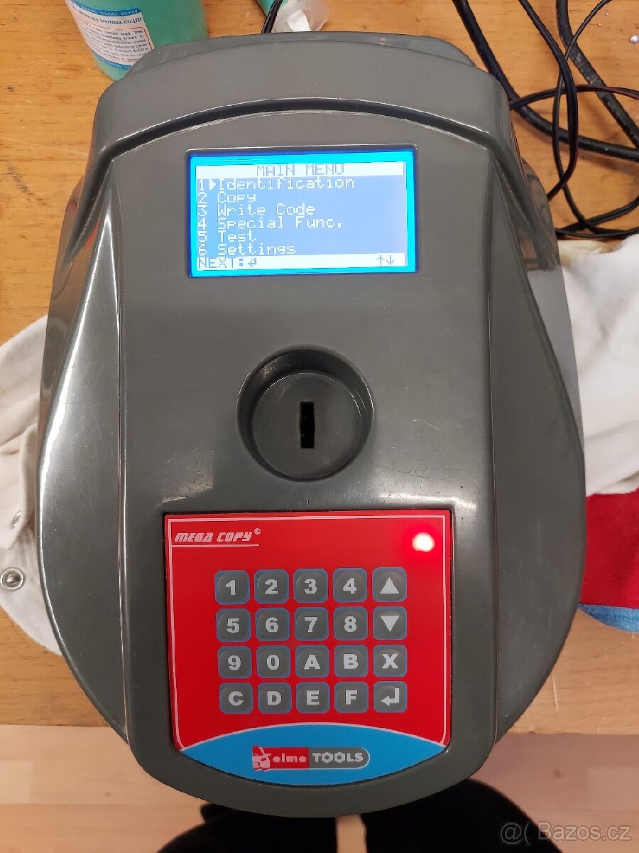 Programátor autoklíčů T-code + AD 900 - 3