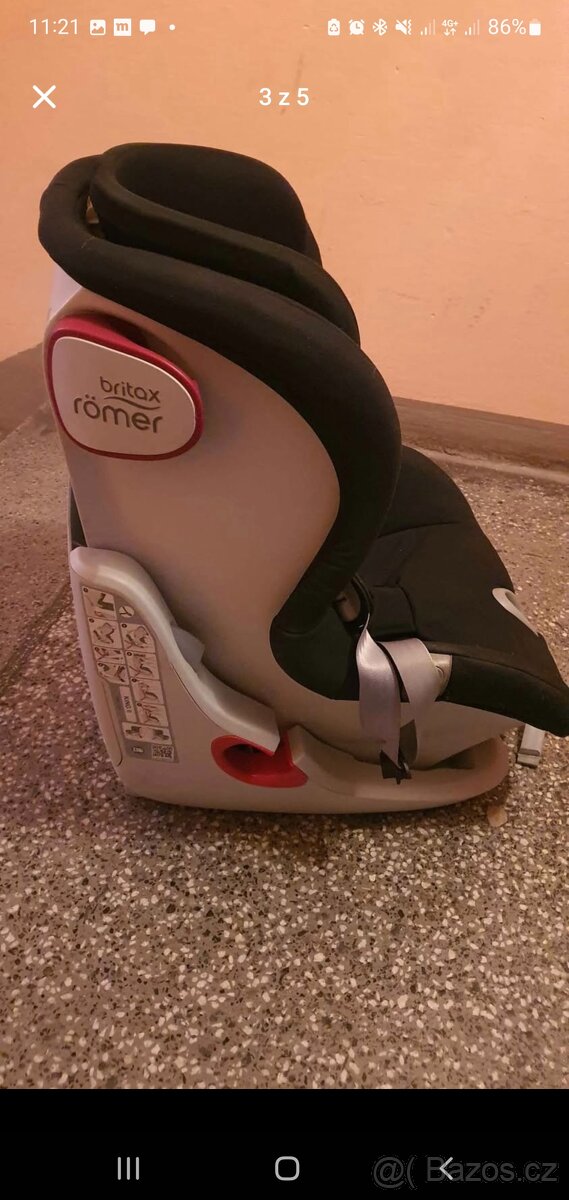 Dětská autosedačka Britax - 3