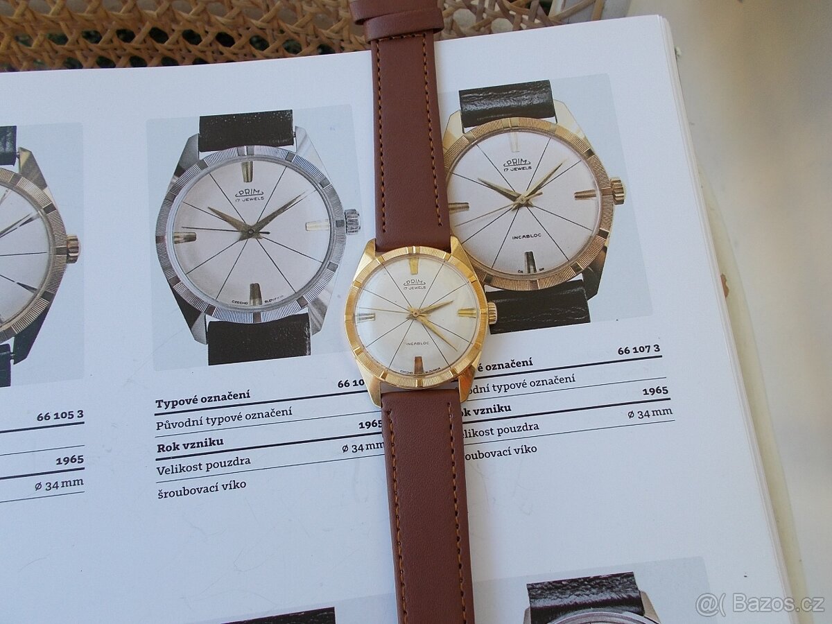 krasne funkcni oblibene hodinky prim ala diplomat rok 1965 - 3
