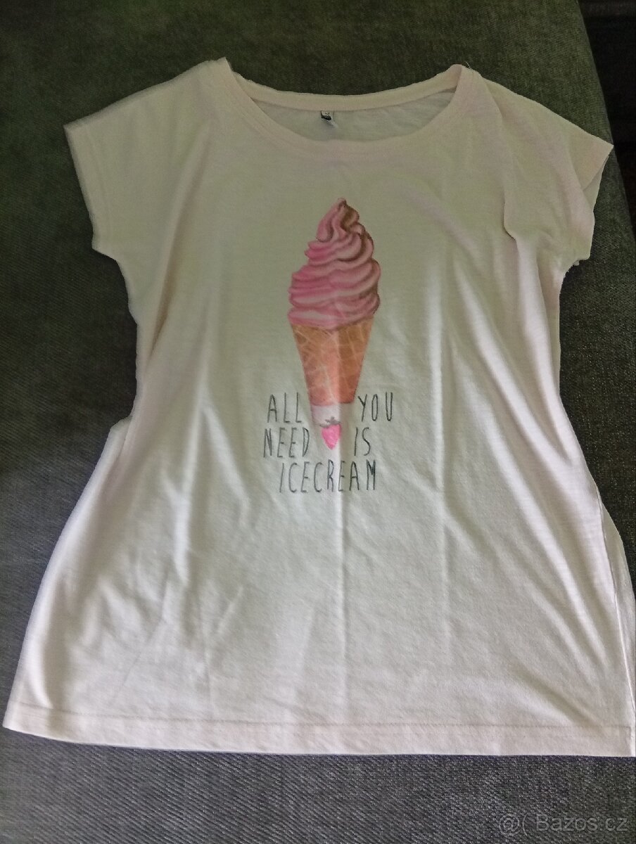 Výprodej:Trička 7ks,vel.36-40 - 3