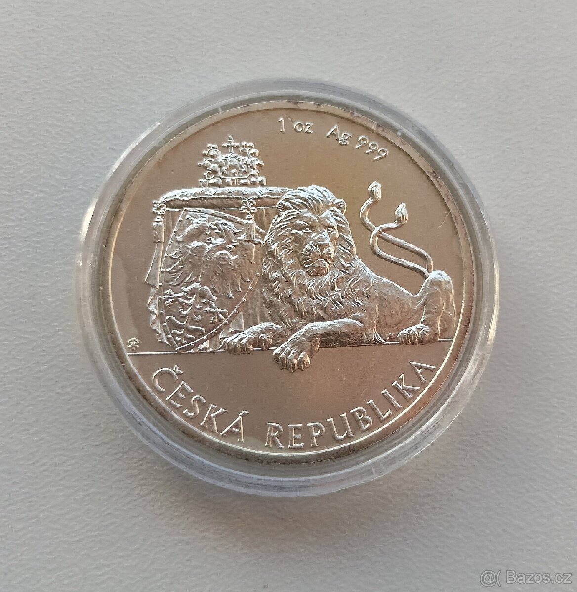 Český Lev 2017 1oz stříbrná investiční mince - 3