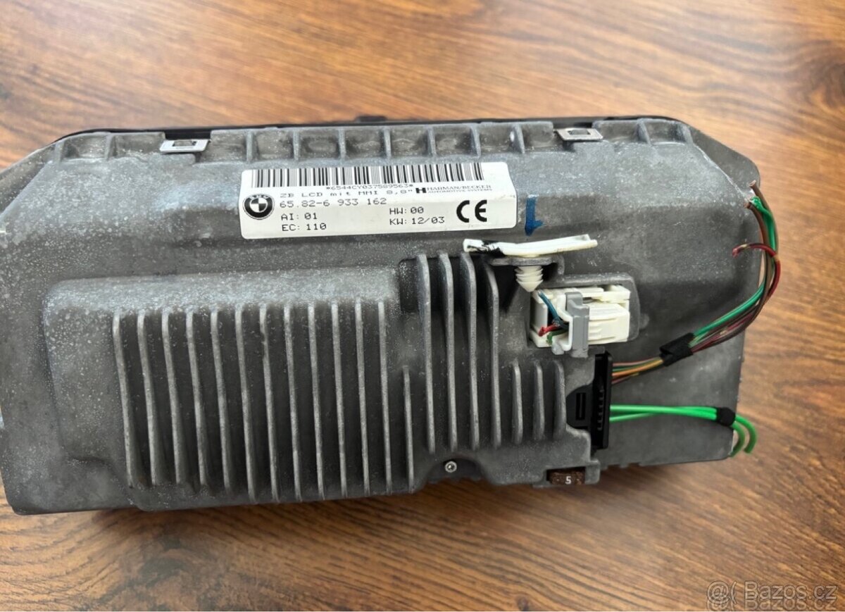 BMW E65 7,obrazovka rádia, monitor - 3