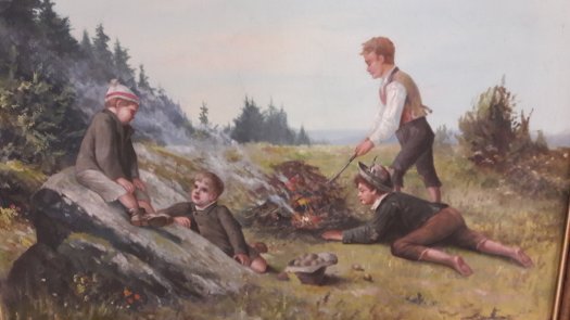 Obraz na plátně- figurální motiv dětí - 3