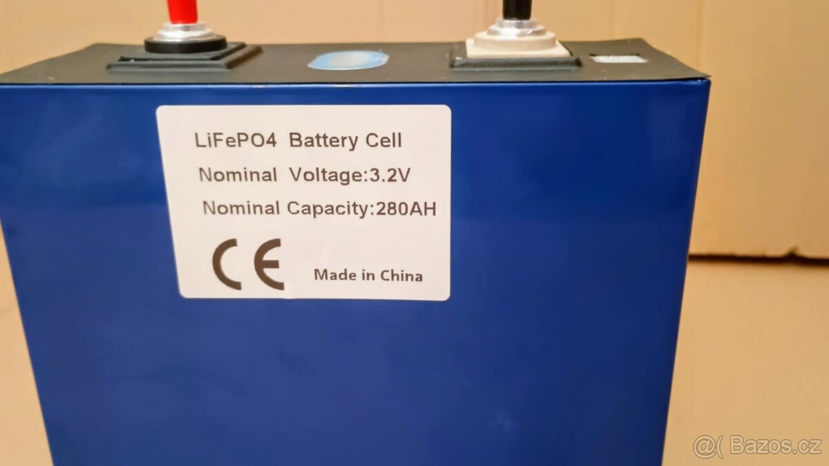 Lifepo4 - 280 Ah - Třída A - 3