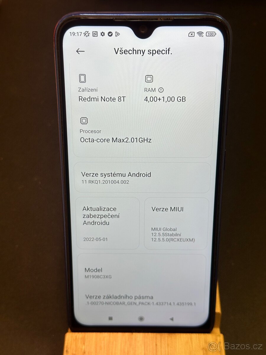 Xiaomi Redmi Note 8T 64GB Modrý - 3