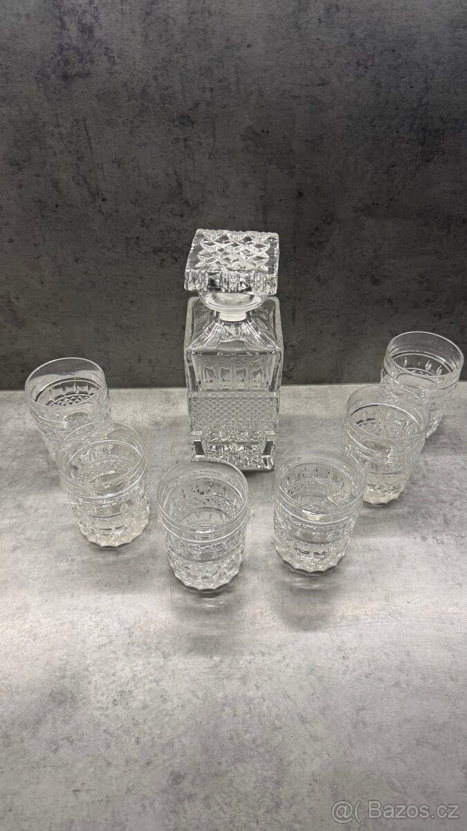 Whisky set - Karafa + 6 sklenic - 3
