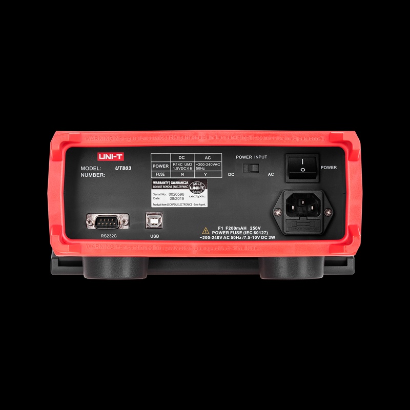 stolní multimetr UNI-T UT803 - 3