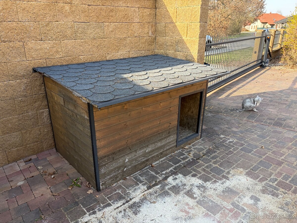 Bouda pro psa - zateplená - 3