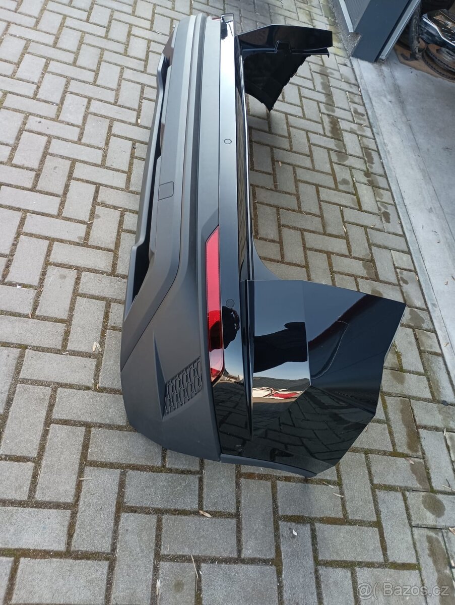 Škoda Karoq lift - zadní nárazník kompletní černá metalíza - 3