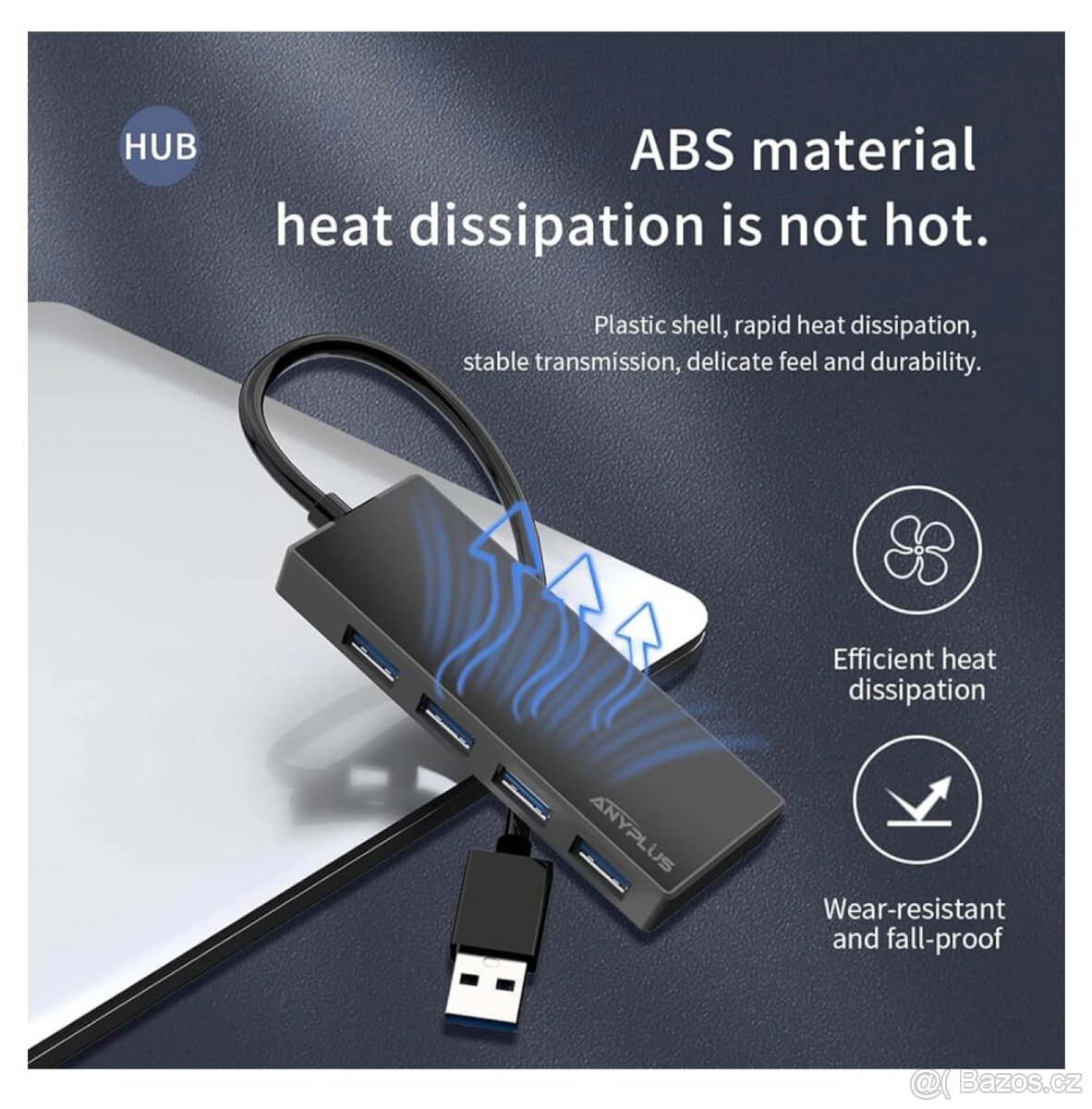 Usb rozbočovač - 4x USB - 3