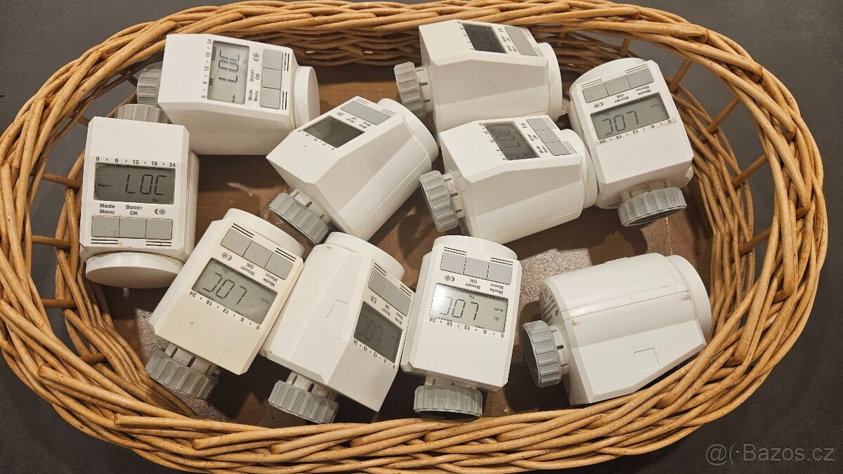 EQ3 radiátorový termostat, termohlavice programovatelná - 3