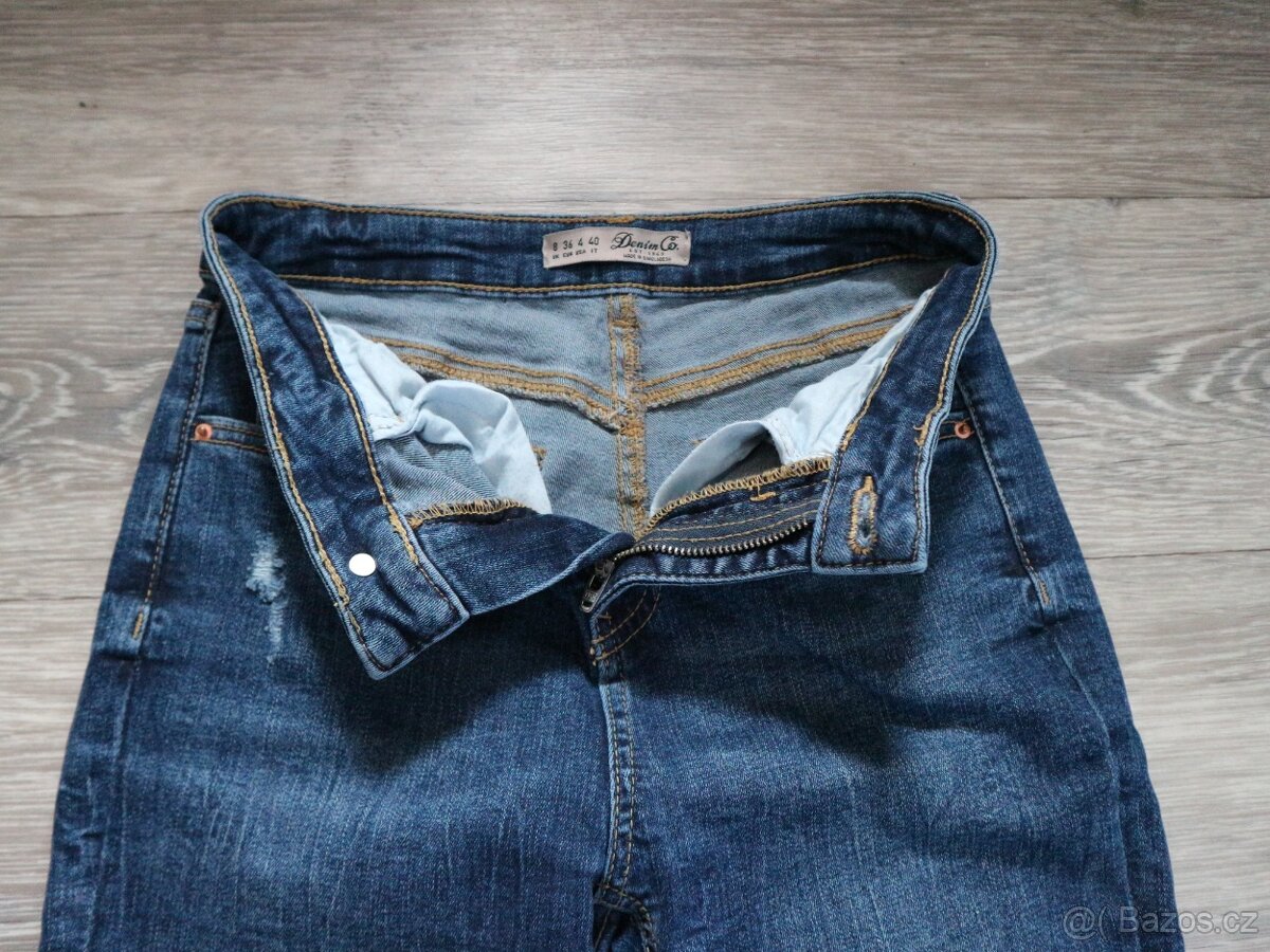 Dívčí džíny, modré, velmi pěkné - 3