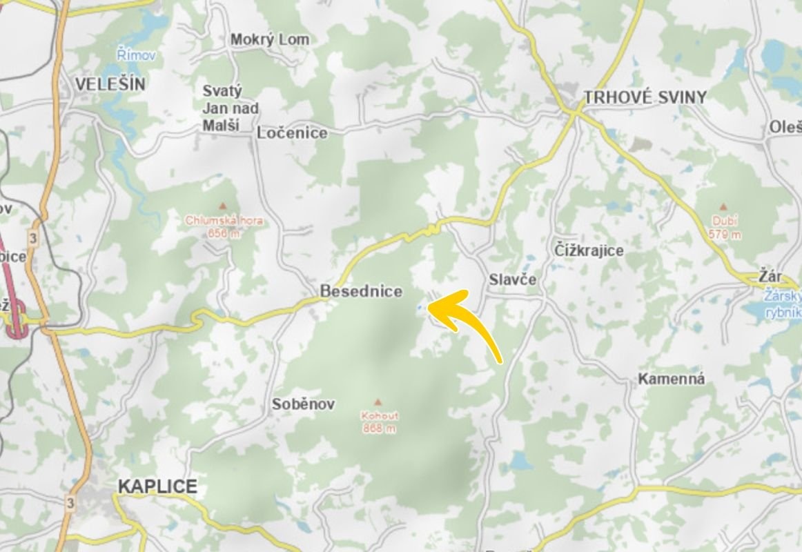 Prodej louky v k.ú. Dobrkovská Lhotka - 3