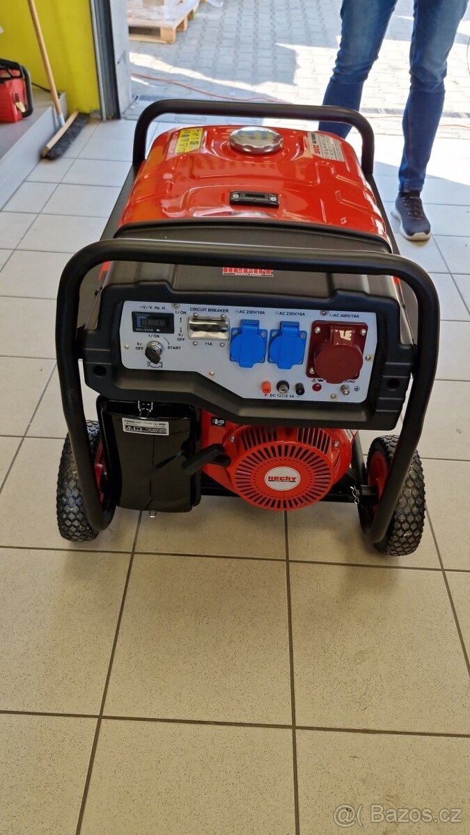 NOVÝ / NEPOUŽITÝ třífázový generátor - HECHT GG 10000 - 3