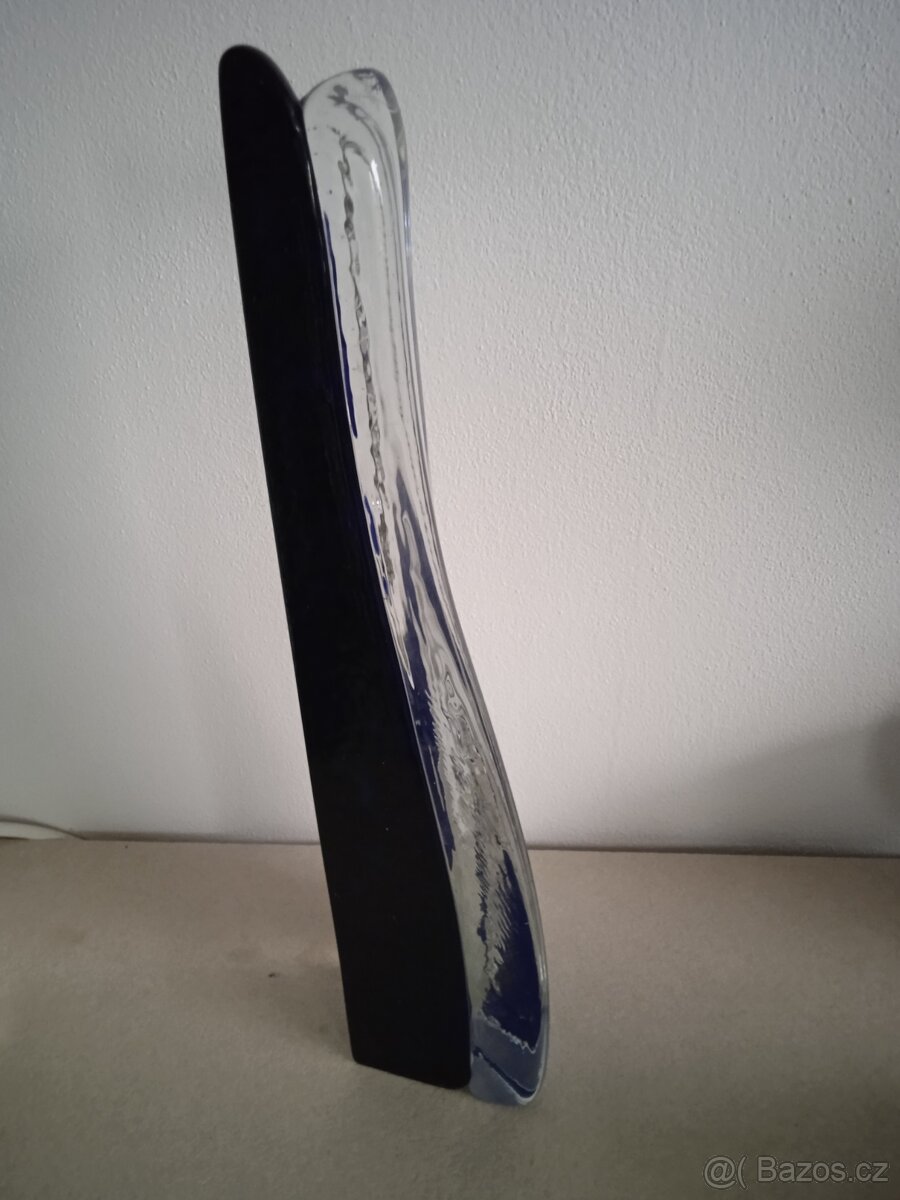 vázy z hutního skla - 3