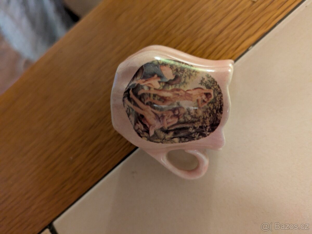 Růžový porcelán 21ks - 3