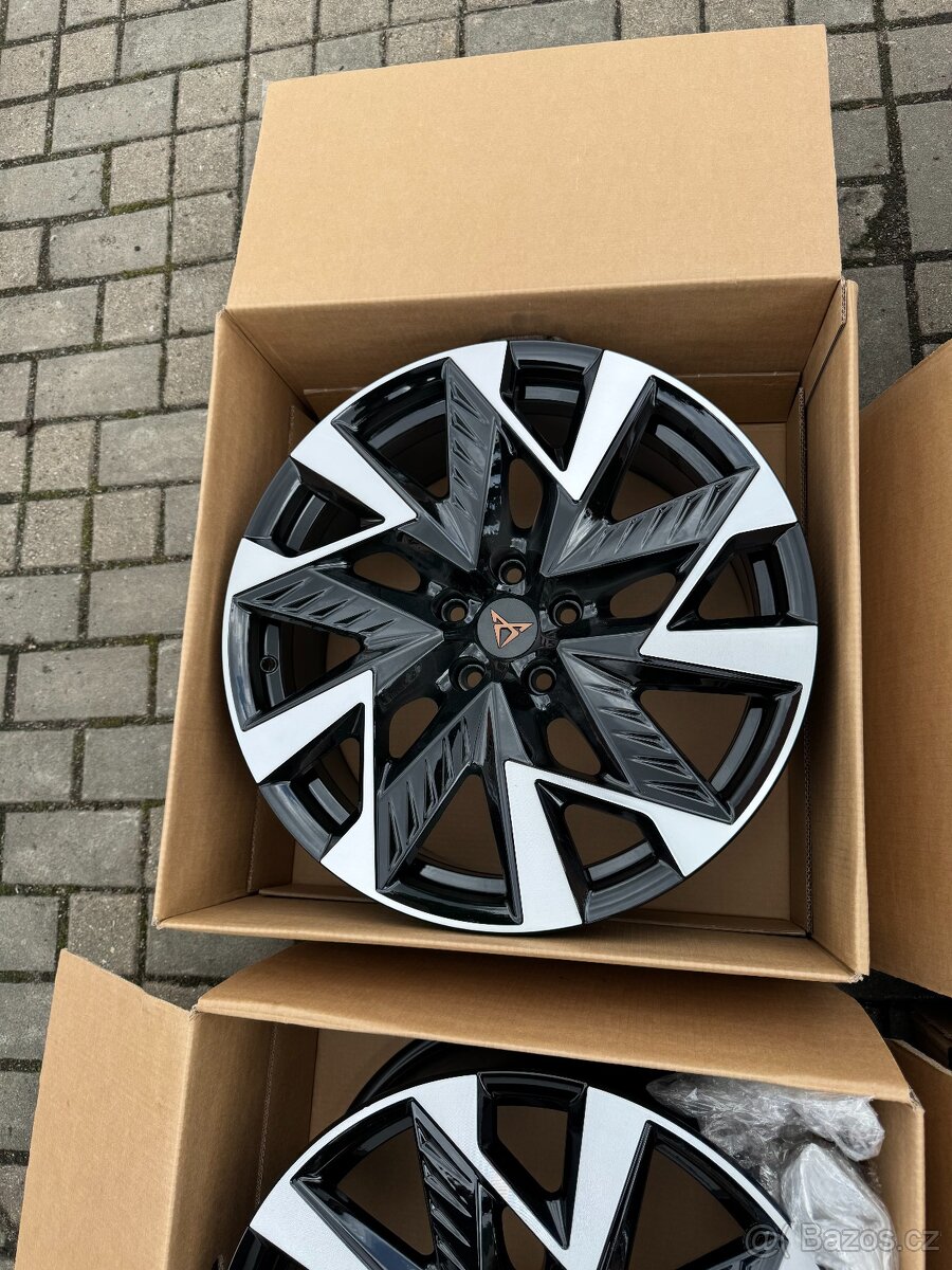 ORIGINÁL Alu CUPRA FORMENTOR R19, 5x112 - ZÁNOVNÍ - 3