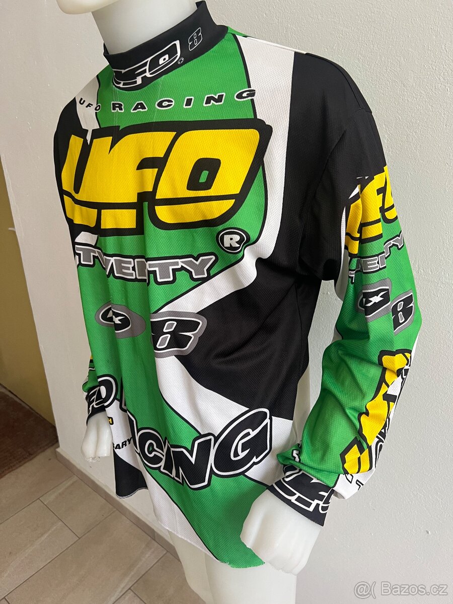 Retro motocrossový dres UFO plast vel. XL - 3