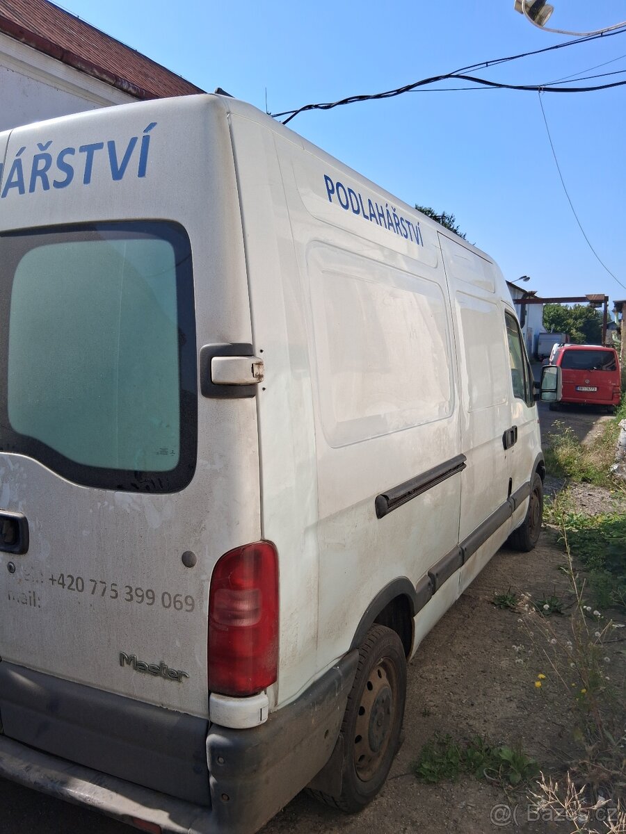Prodám karoserii Renault Master II 2.5 dCi - 3