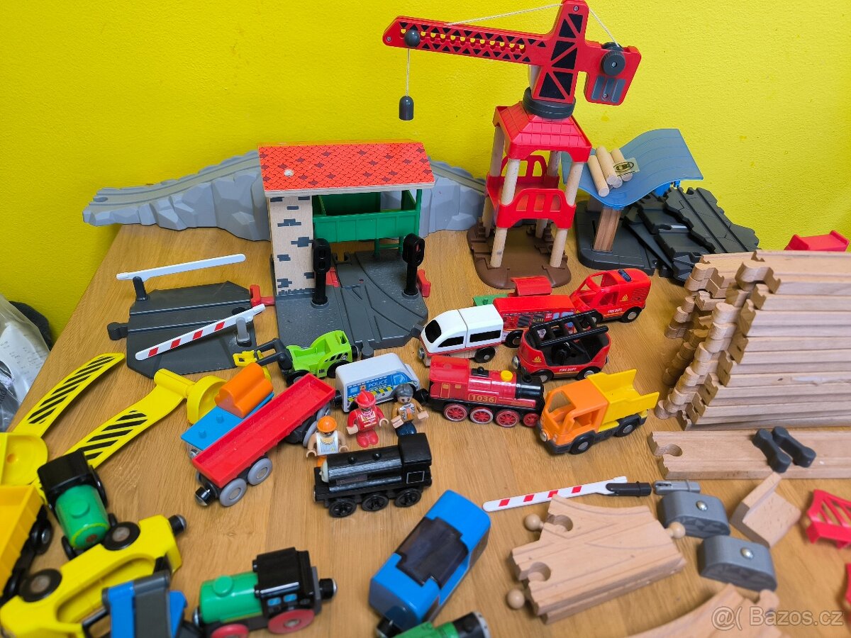 LIDL kolejnice a vláčky mix více stavebnic - 3