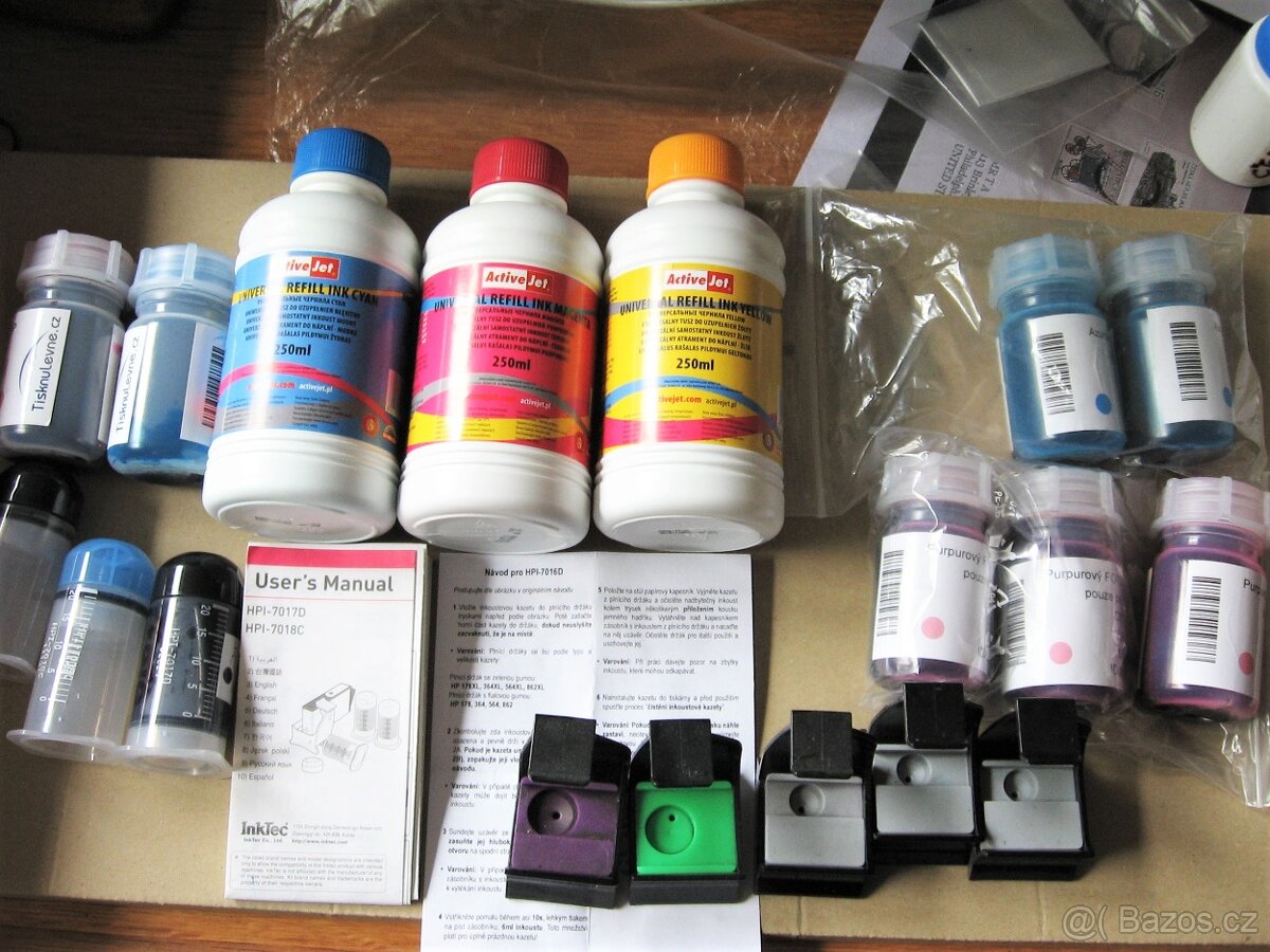 36 inkoustových kazet 364 pro tiskárny HP - 3