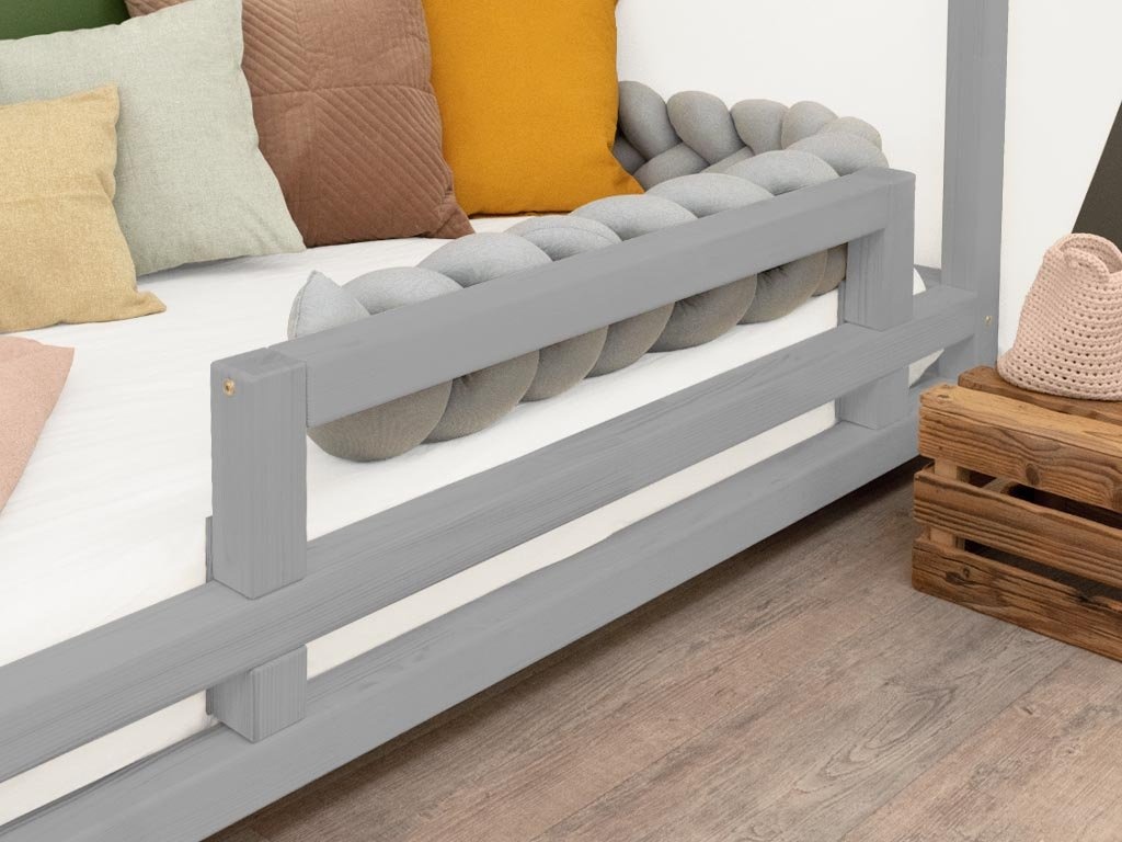 Dětská domečková postel z masivu - 3