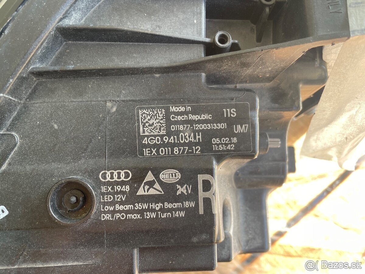 Audi A6 svetlo full led facelift - 3