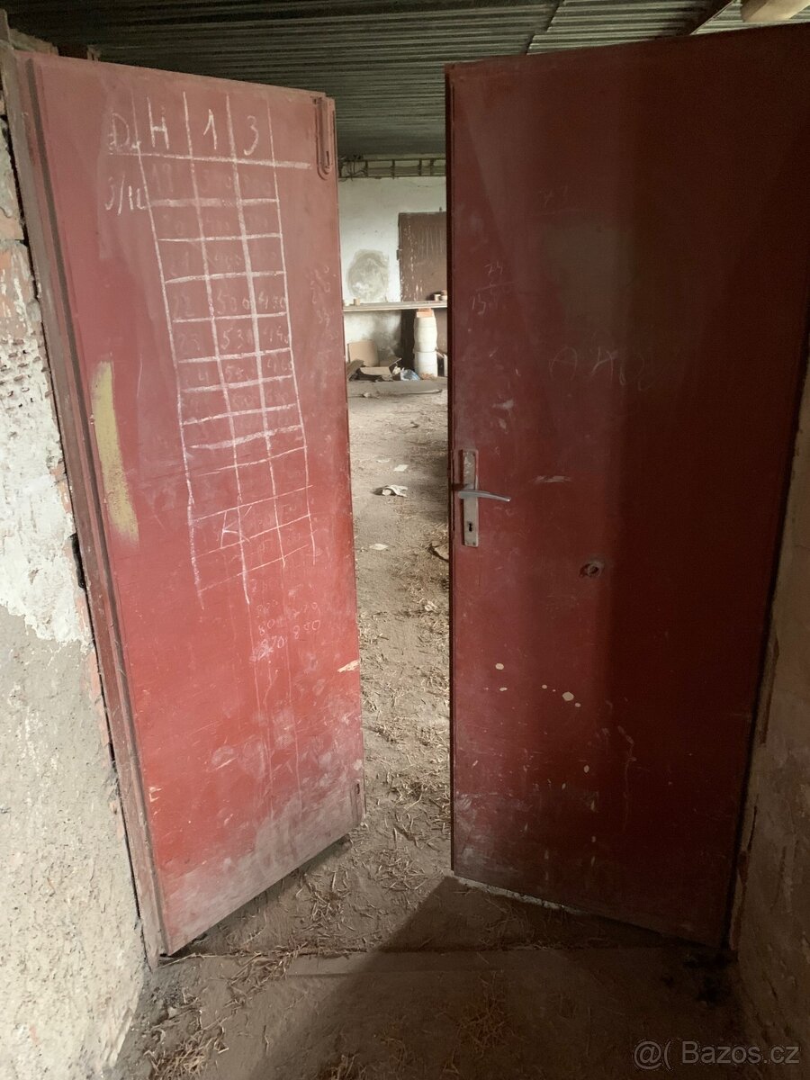 Plechové dveře - 3