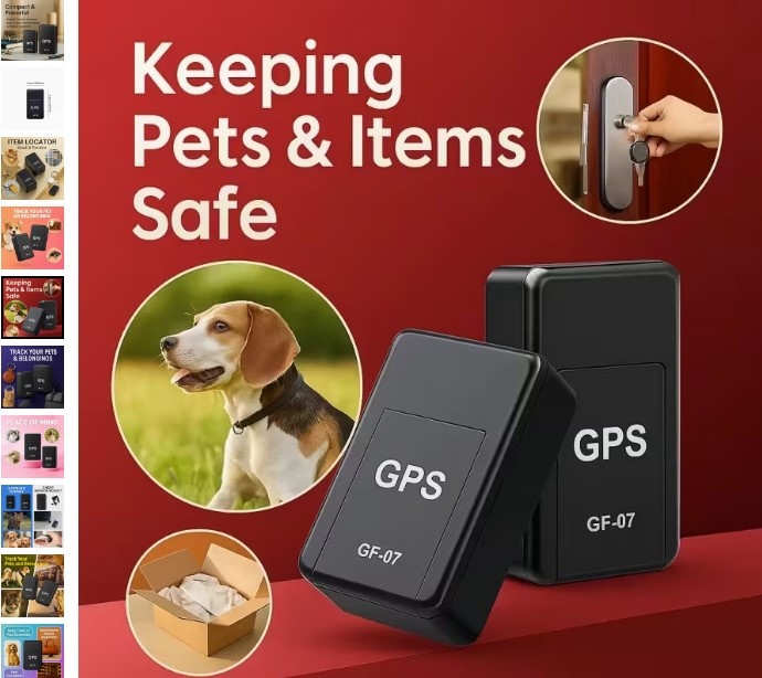 GPS Tracker pro sledování auta, zvířat , osob - 3
