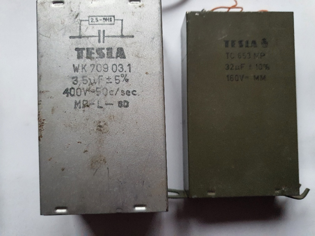 Kondenzátory a elektro retro - 3