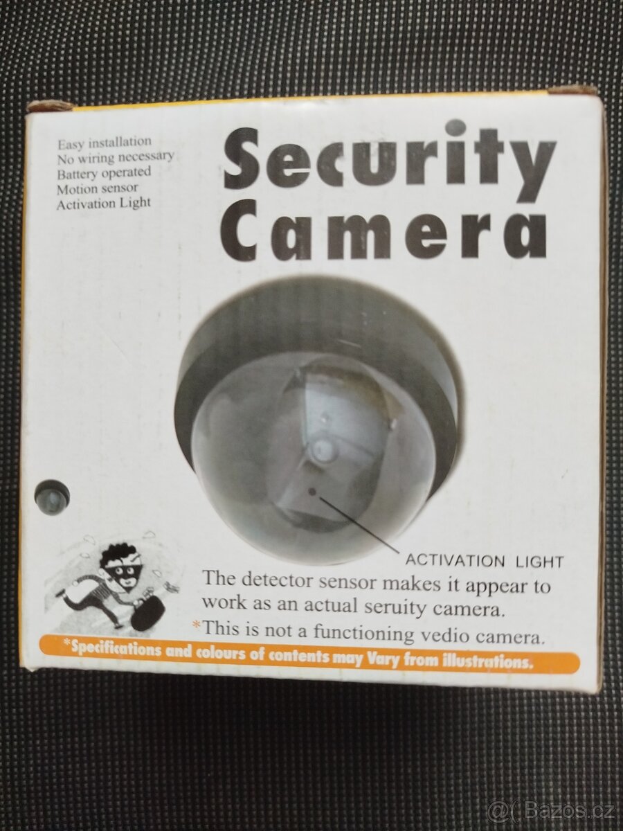 Security Camera černá, nepoužitá - 3