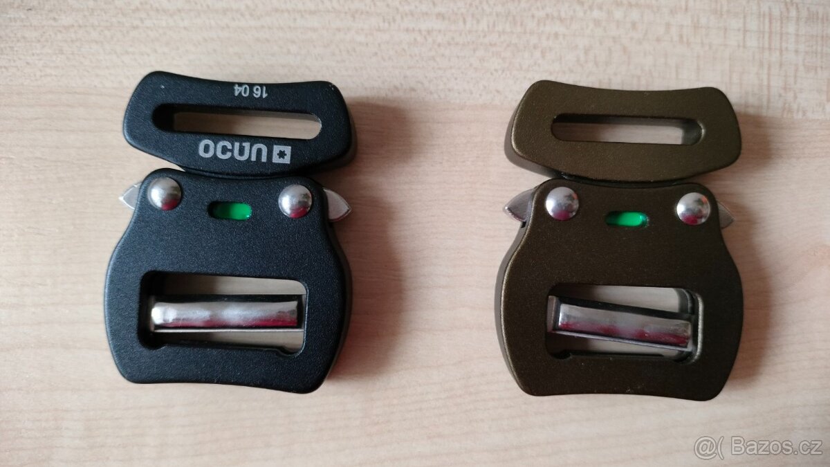 Přeska COBRA pevná černa a zelená - 3