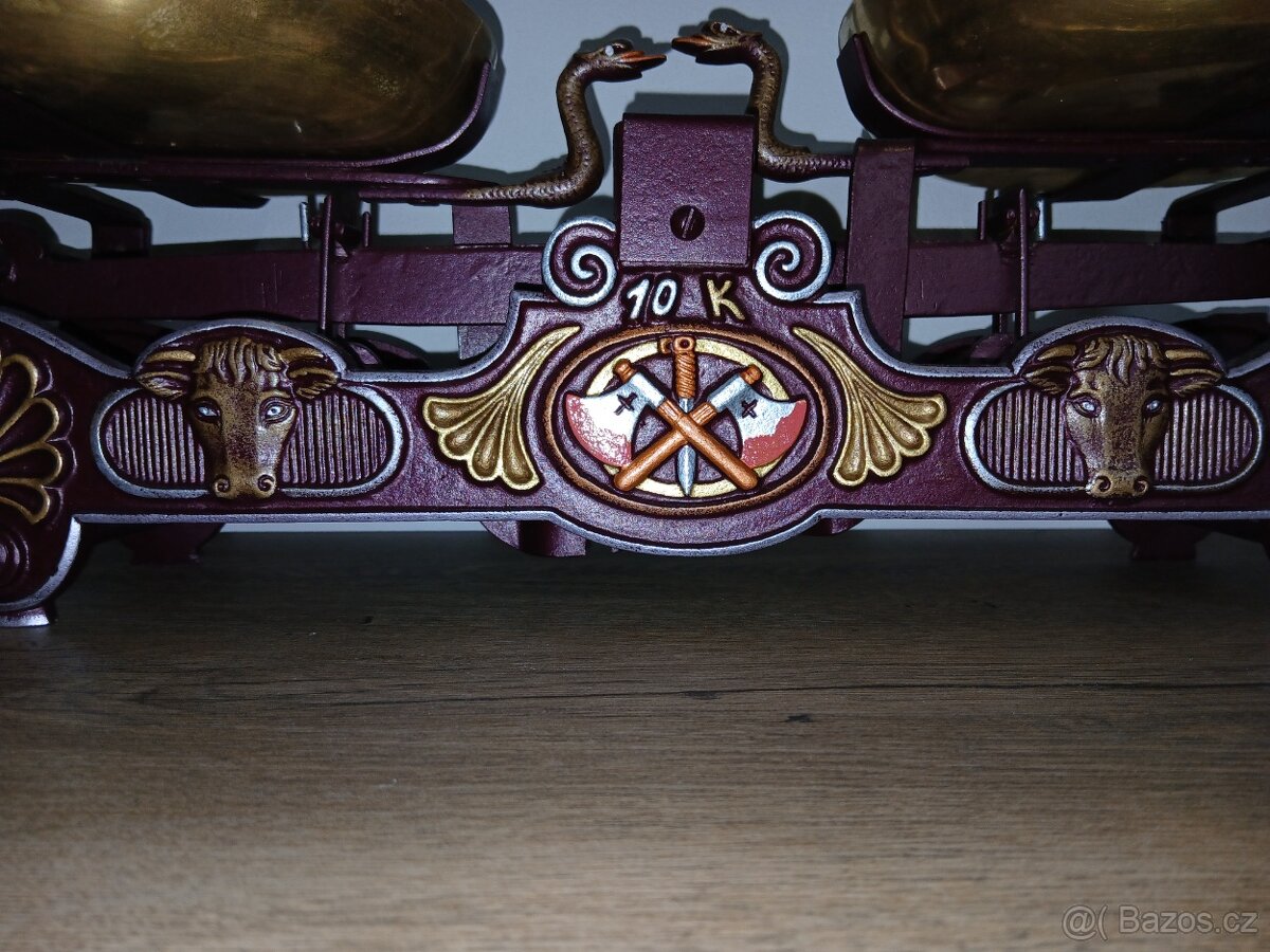 Staré řeznické váhy.Top. - 3