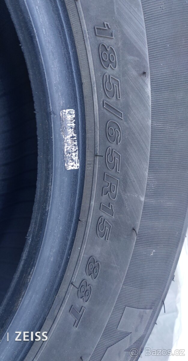 Letní pneu NEXEN 185/65/15 vzorek 6-7mm - 3